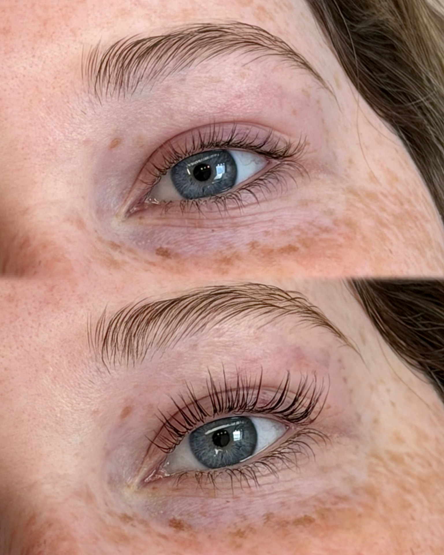 Korean lash lift and tint